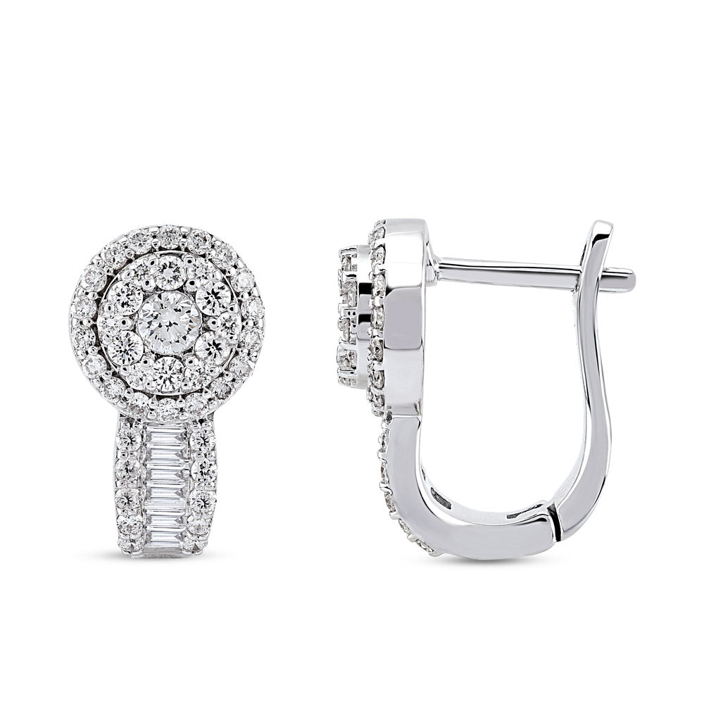 0.72 ct. Design Diamant Ohrringe