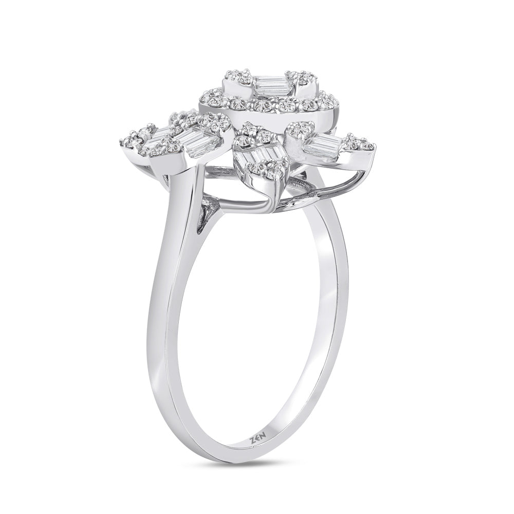 0.76 ct. Design Diamantring