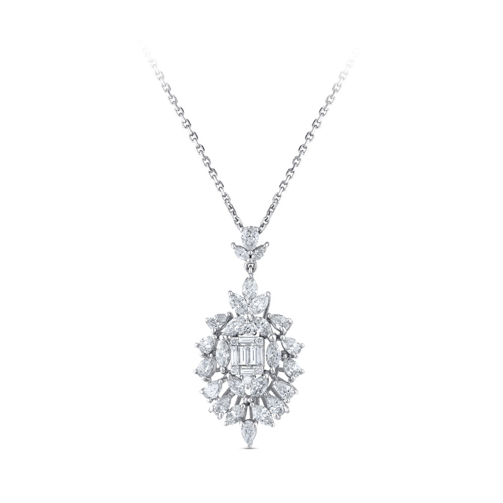2.47 ct. Design Diamond Necklace