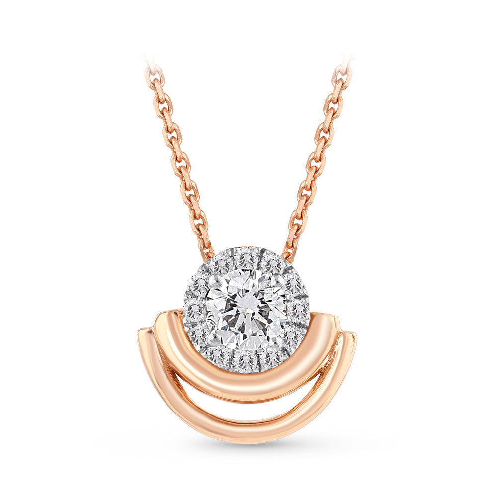 0.34 ct. Design Diamond Necklace