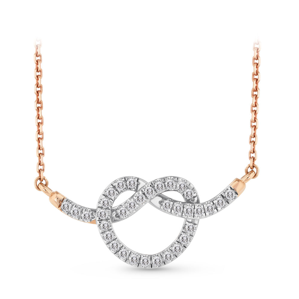 0.19 ct. Design Diamant Halskette
