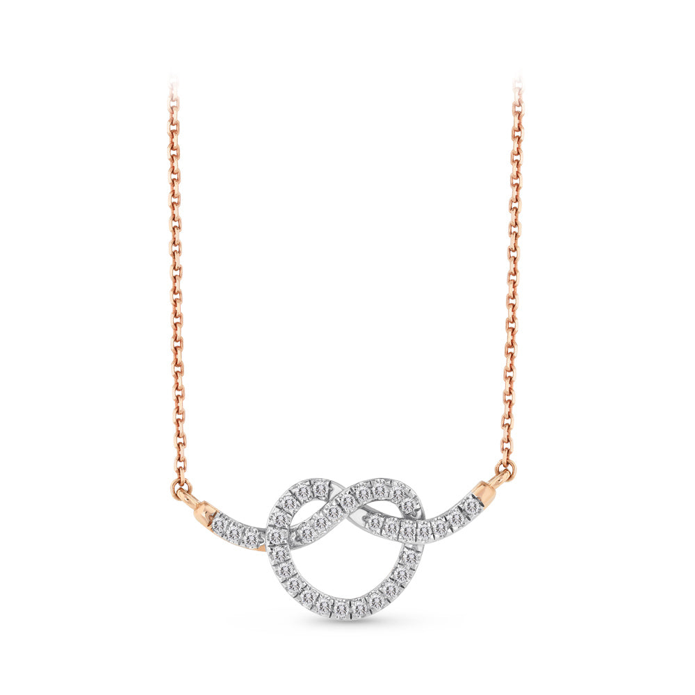 0.19 ct. Design Diamant Halskette