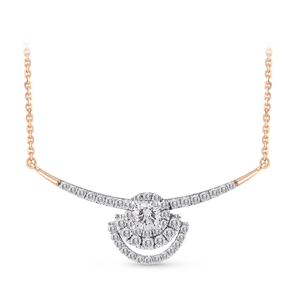 0.68 ct. Design Diamant Halskette