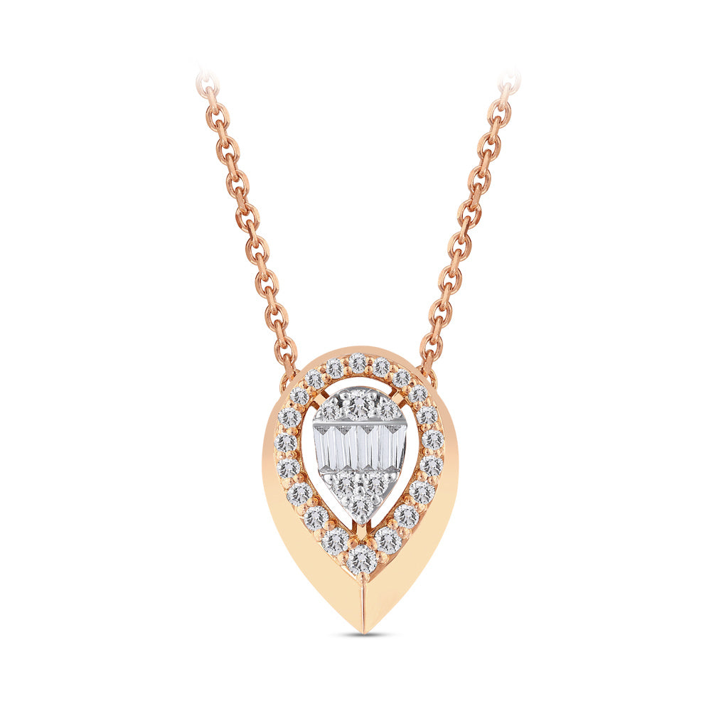 0.23 ct. Design Diamant Halskette