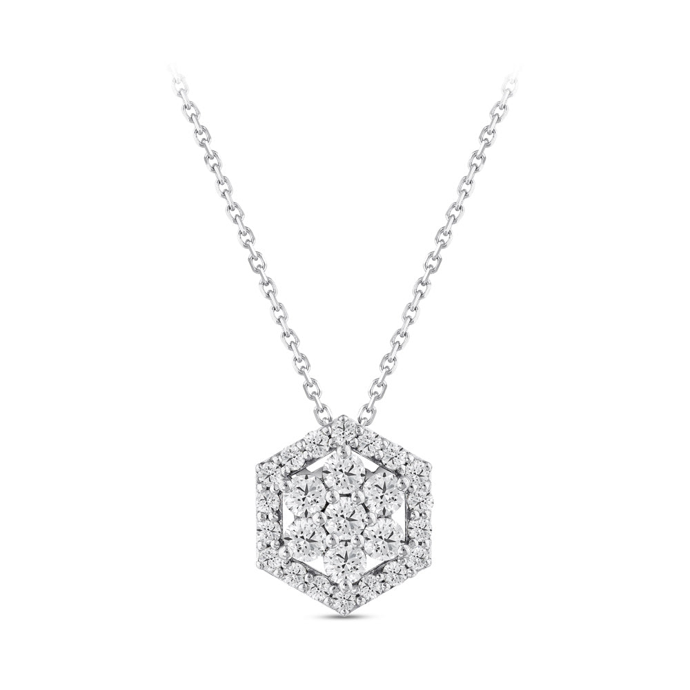 0.71 ct. Design Diamond Necklace