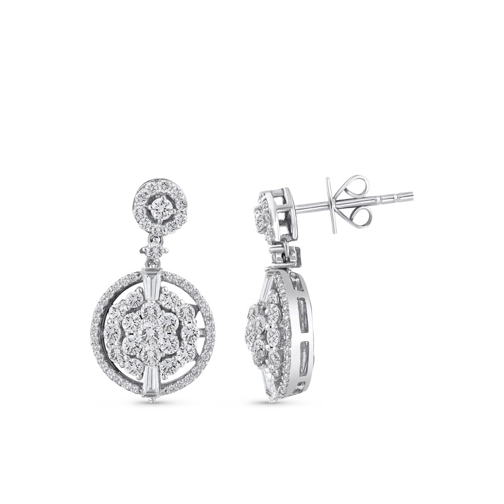 1.27 ct. Design Diamant Ohrringe