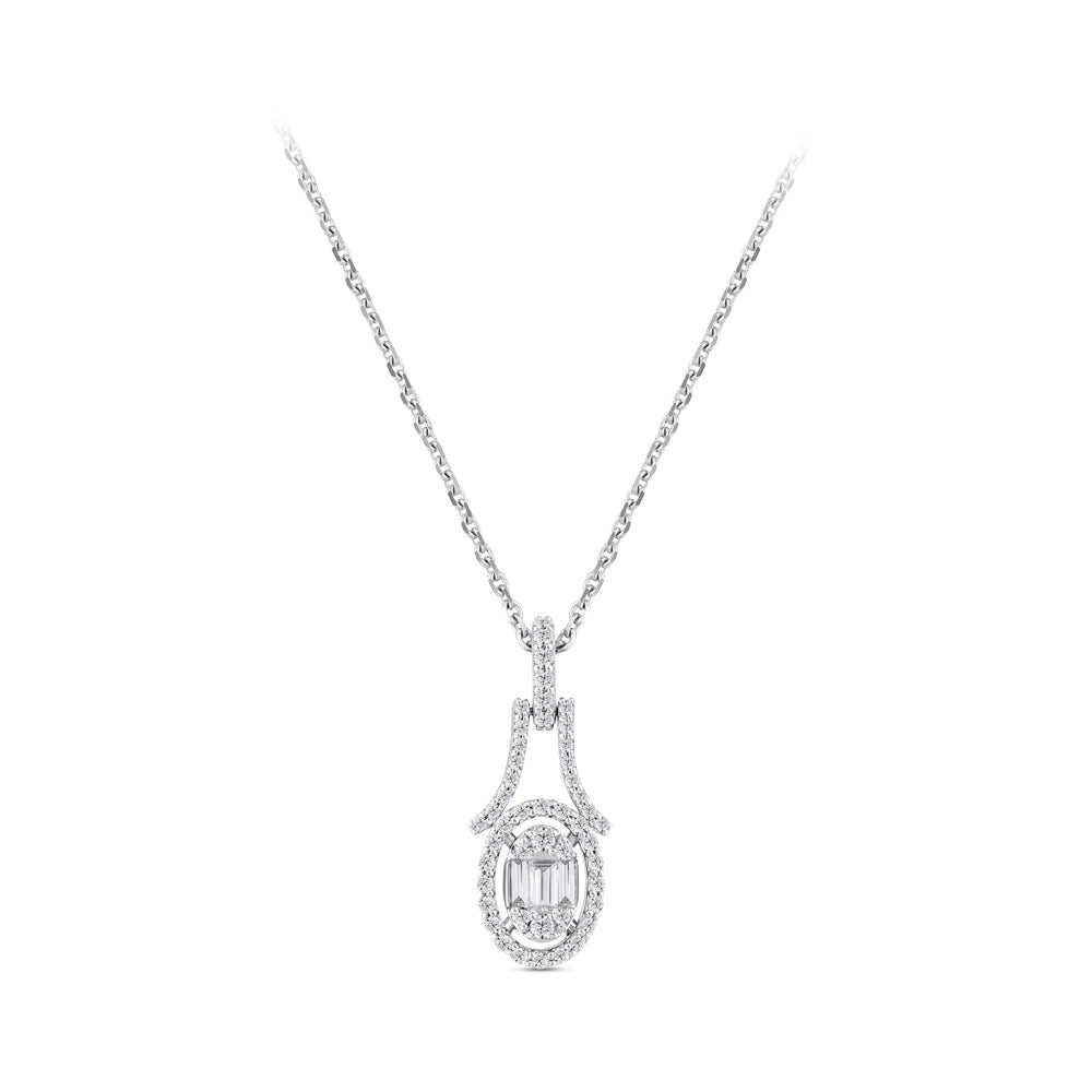 0.43 ct. Design Diamond Necklace