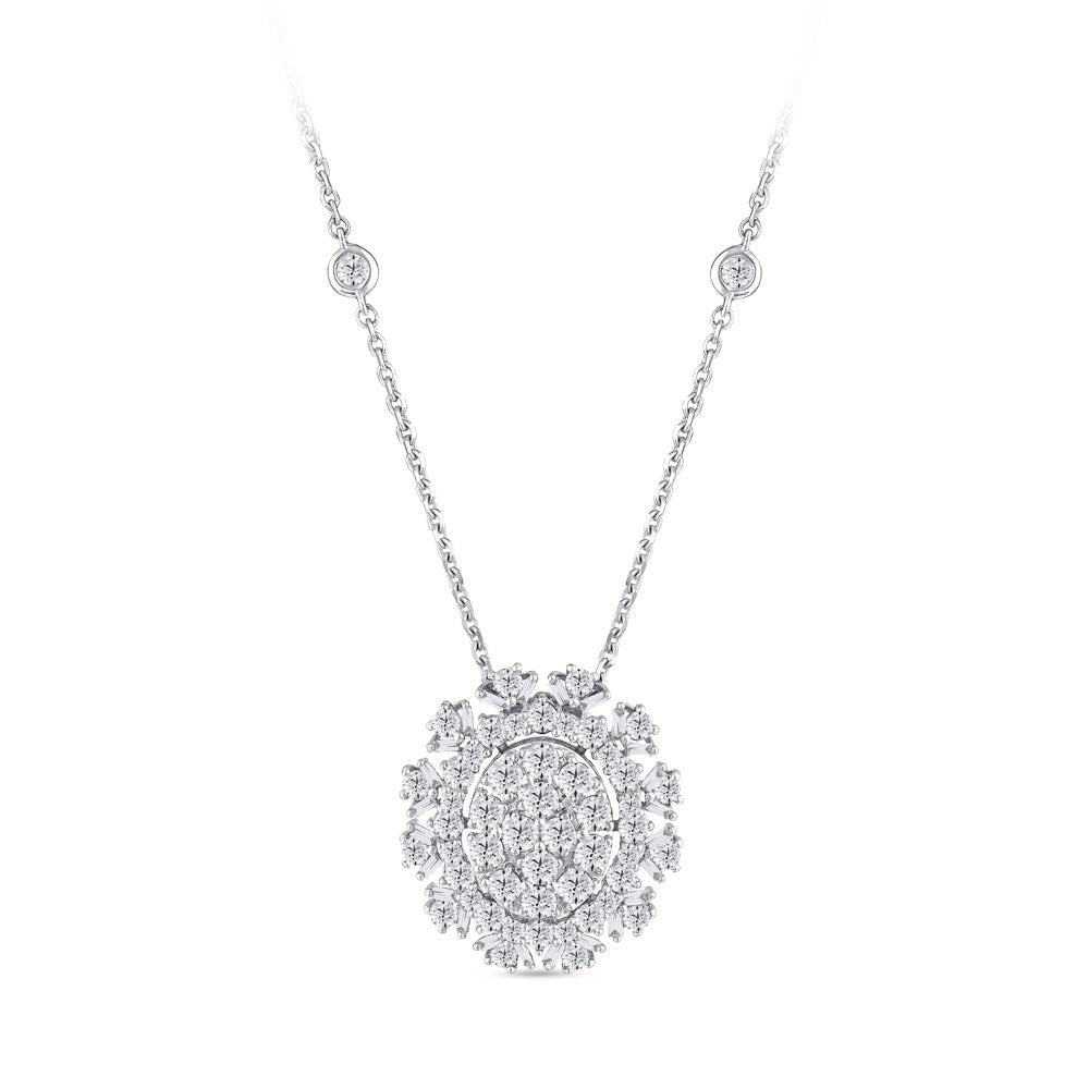 2.06 ct. Design Diamond Necklace