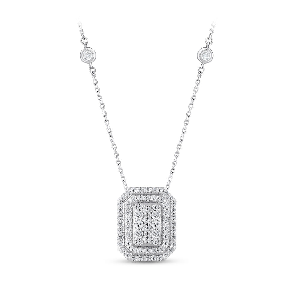 0.71 ct. Design Diamant Halskette