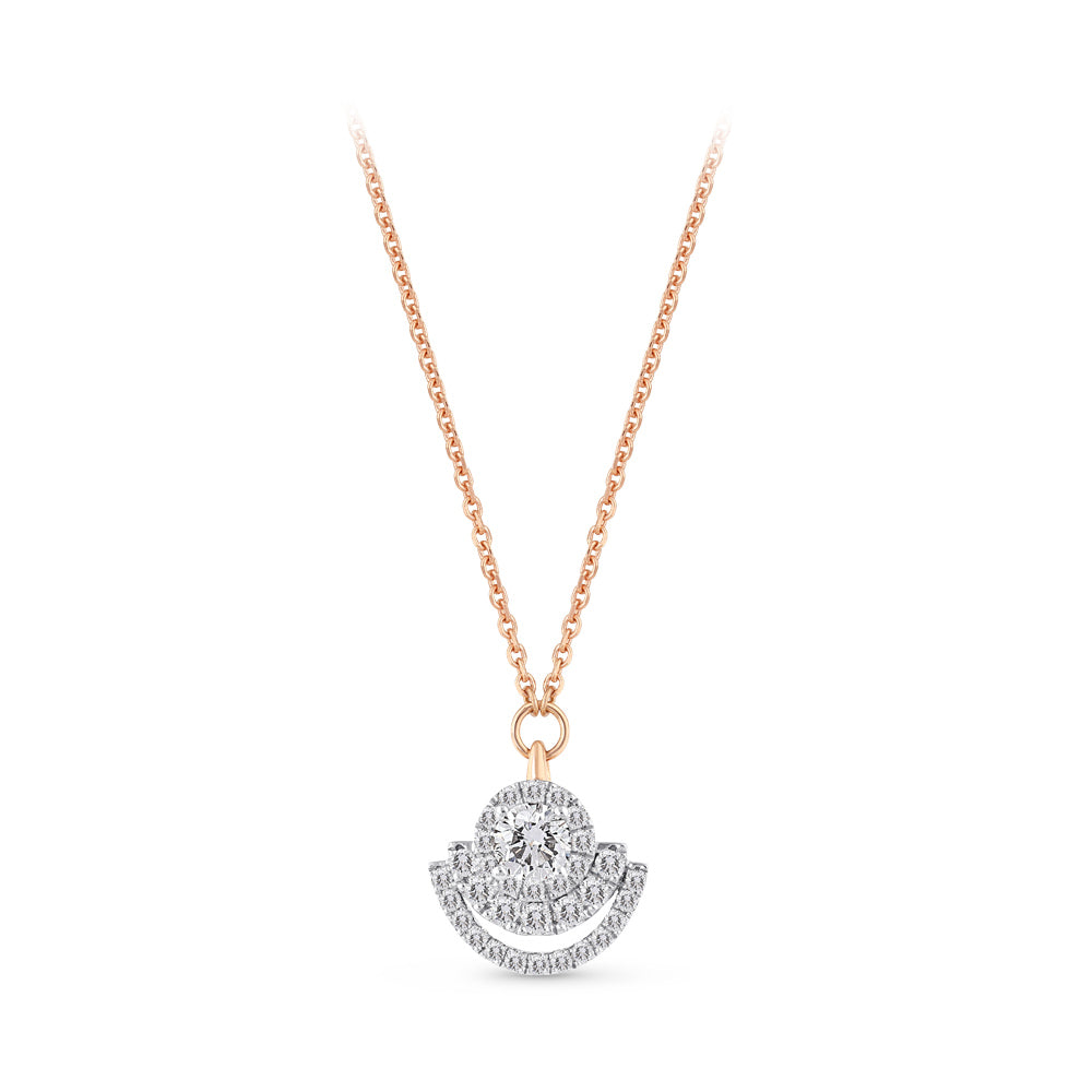 0.55 ct. Design Diamant Halskette