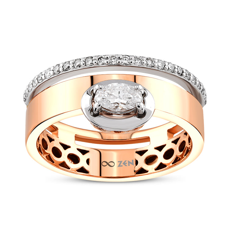 0.36 ct. Design Diamantring