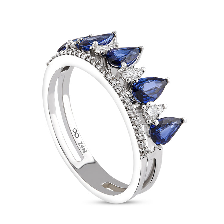 1.20 ct. Saphir Ring
