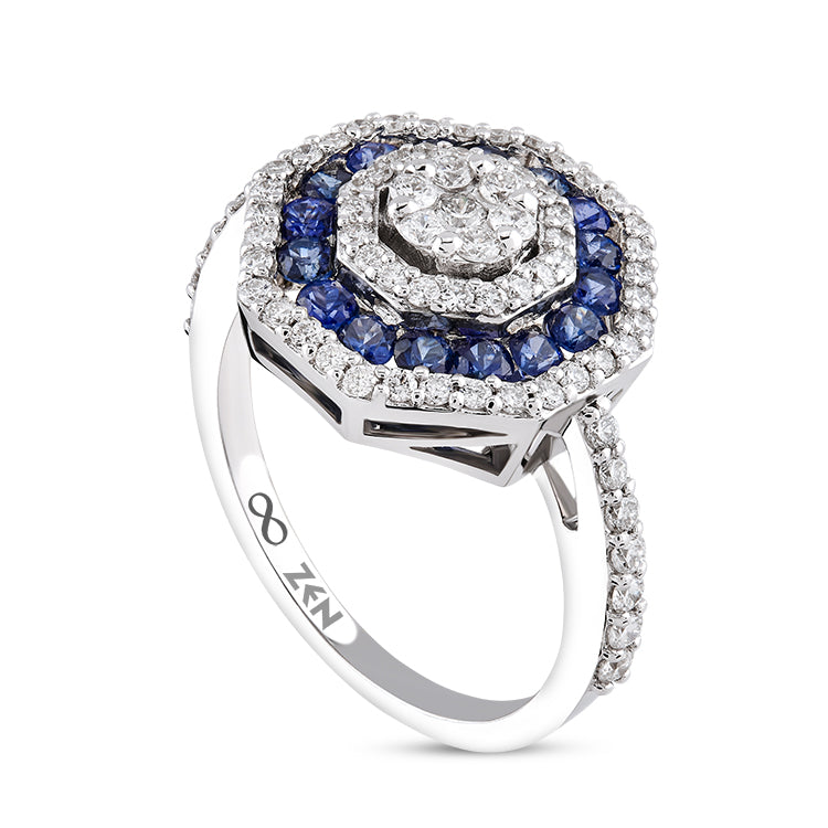1.25 ct. Saphir Ring