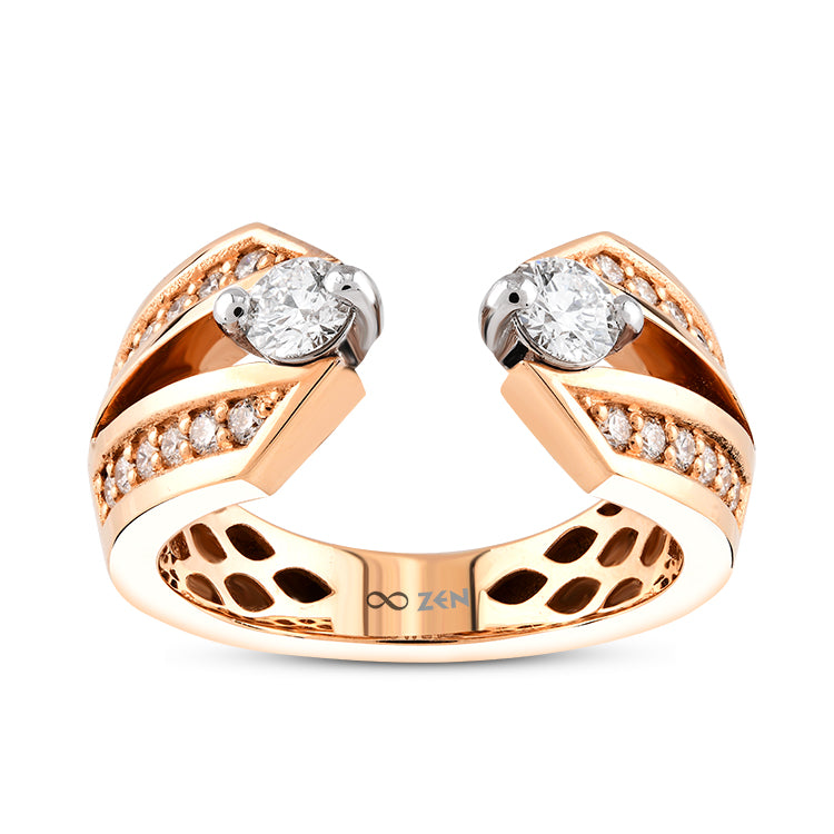 0.68 ct. Design Diamantring