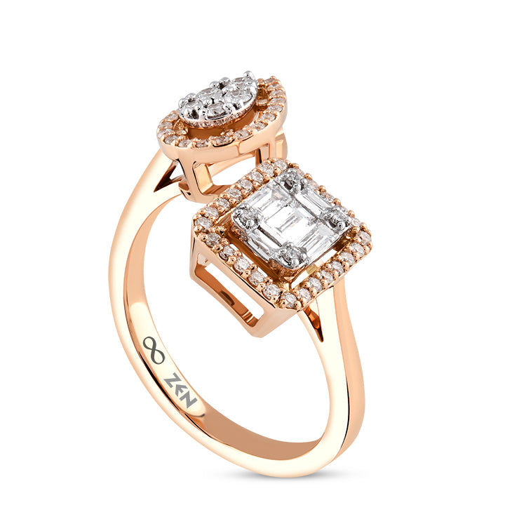0.41 ct. Design Diamantring