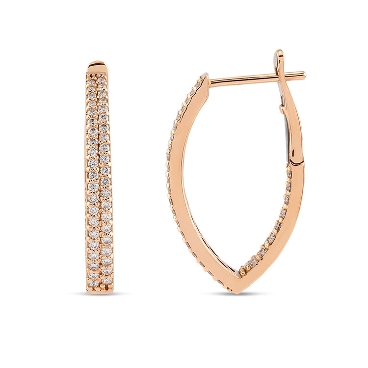 0.88 ct. Design Diamond Earrings