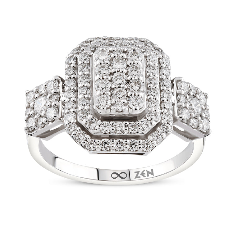 0.84 ct. Design Diamantring