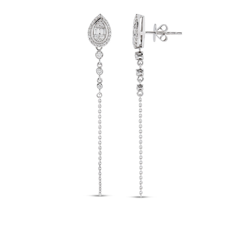 0.40 ct. Design Diamond Earrings