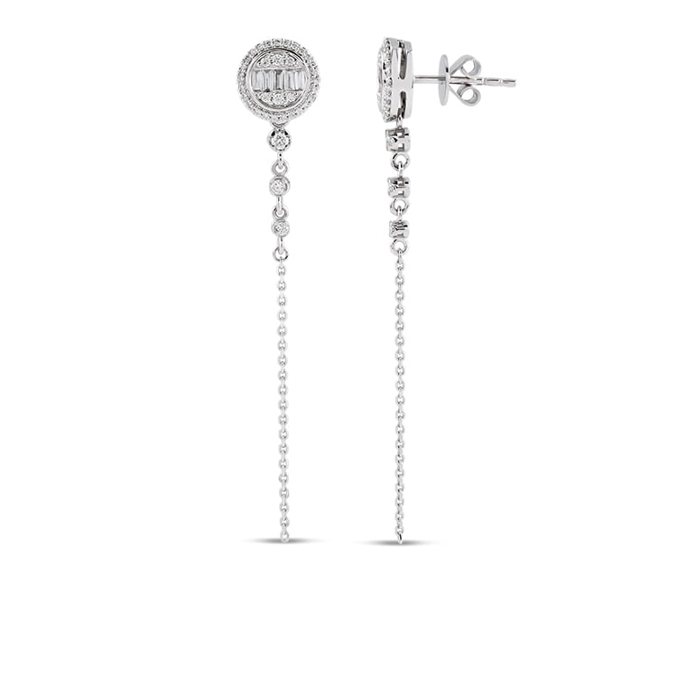 0.42 ct. Design Diamond Earrings