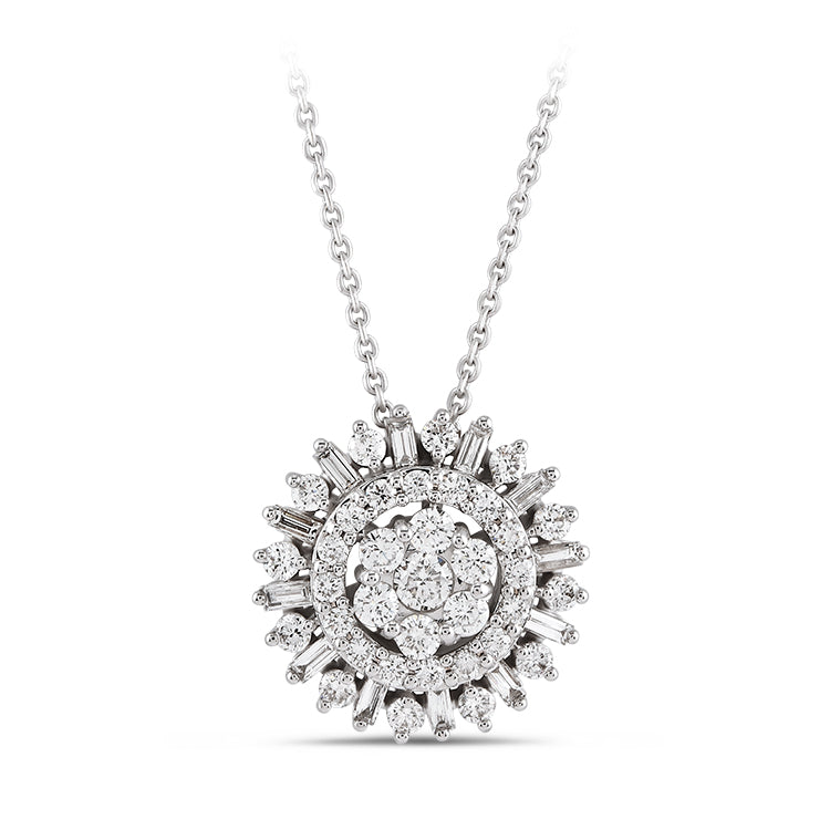 0.86 ct. Design Diamant Halskette