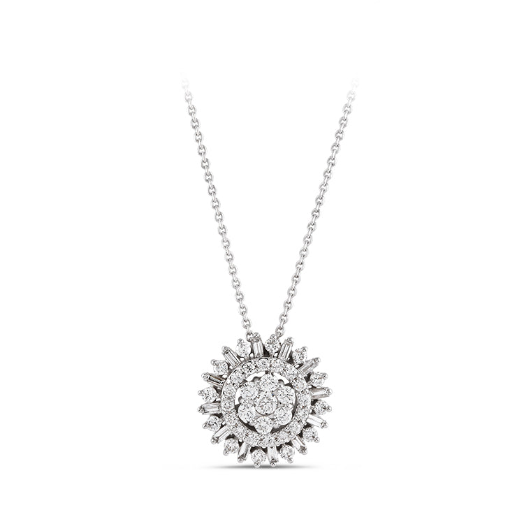 0.86 ct. Design Diamant Halskette