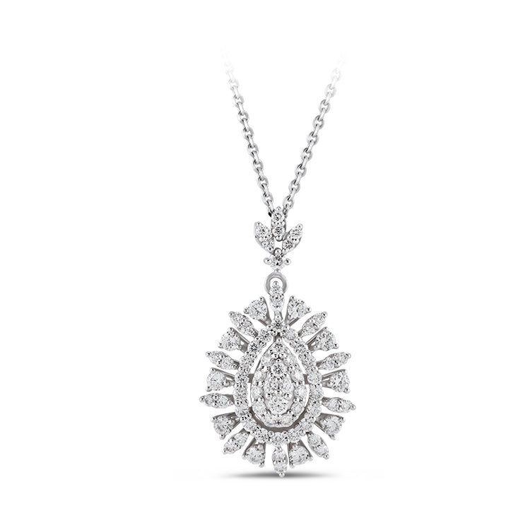 1.92 ct. Design Diamant Halskette