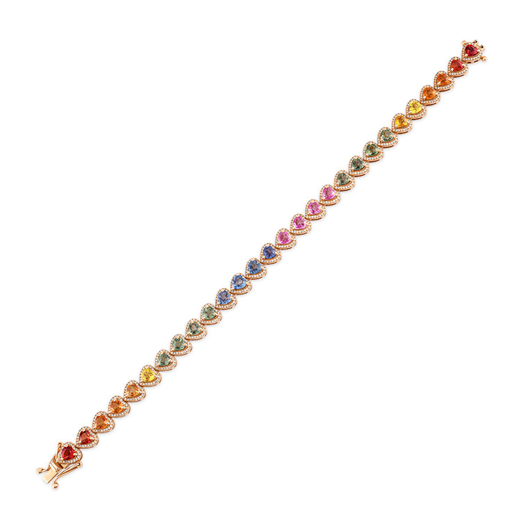 9.25 ct. Gemstone Bracelet