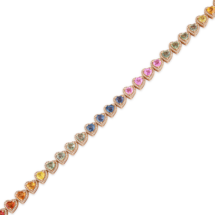 9.07 ct. Gemstone Bracelet