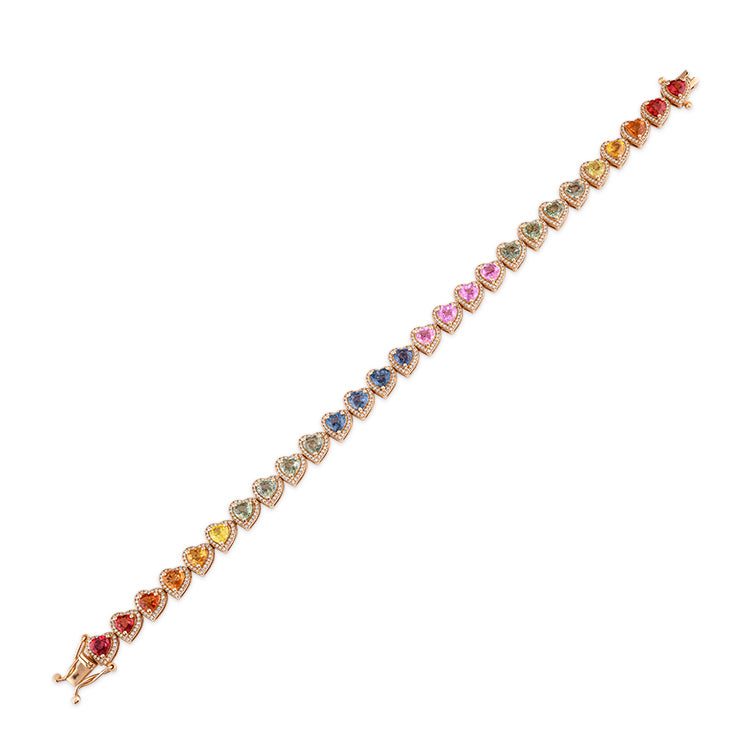 9.07 ct. Gemstone Bracelet