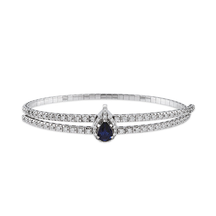 1.84 ct. Saphir Armband