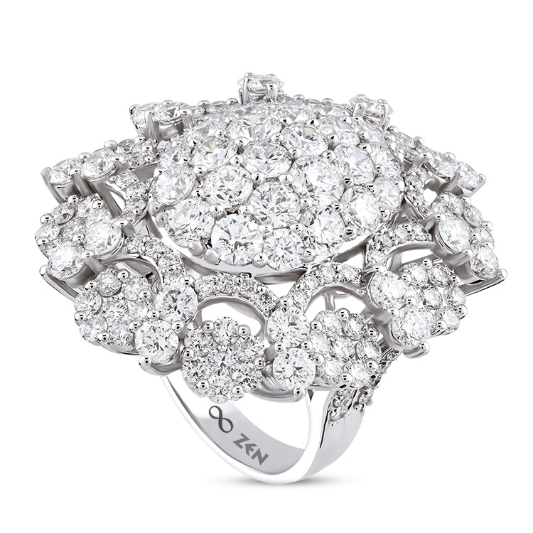 8.48 ct. Design Diamantring