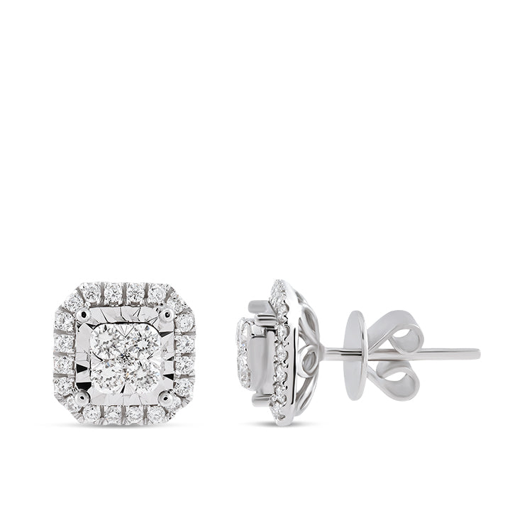 0.38 ct. Design Diamond Stud Earrings