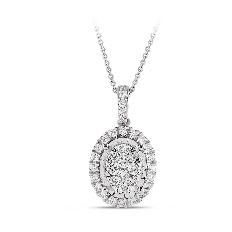 0.32 ct. Design Diamond Necklace