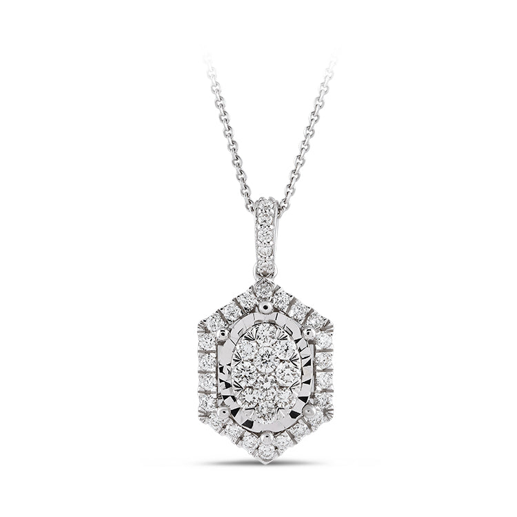 0.34 ct. Design Diamond Necklace