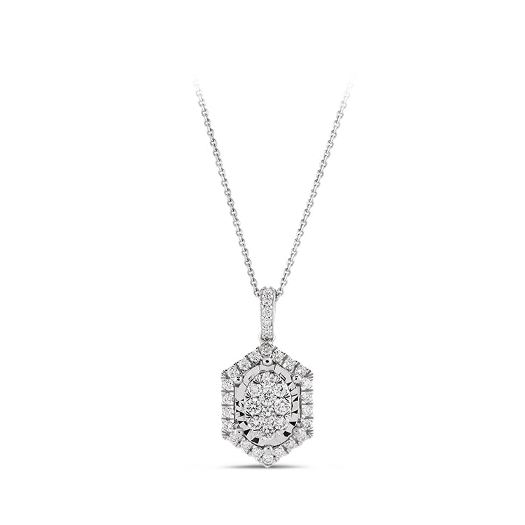 0.34 ct. Design Diamond Necklace