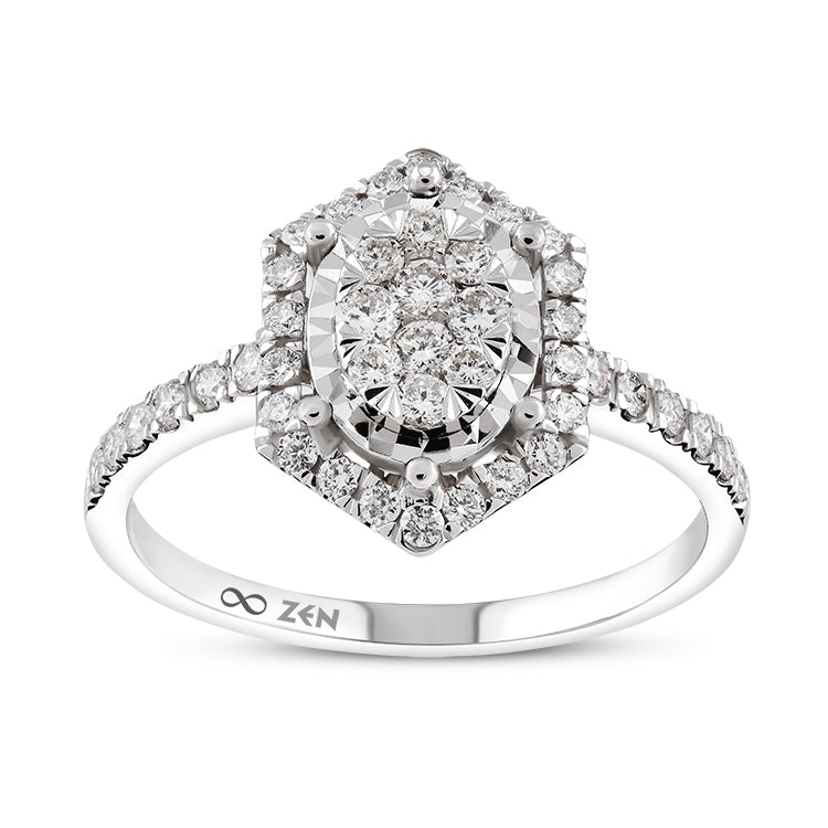 0.47 ct. Design Diamantring