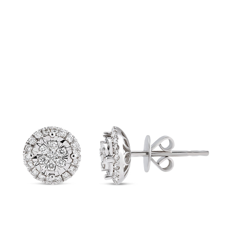 0.30 ct. Design Diamond Stud Earrings