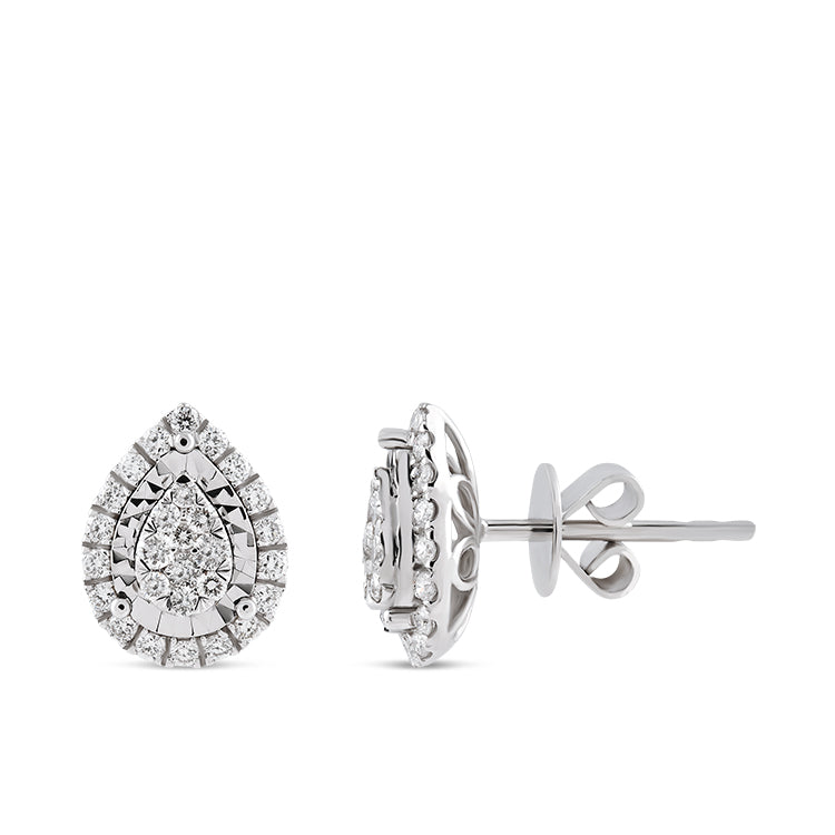 0.40 ct. Design Diamond Stud Earrings