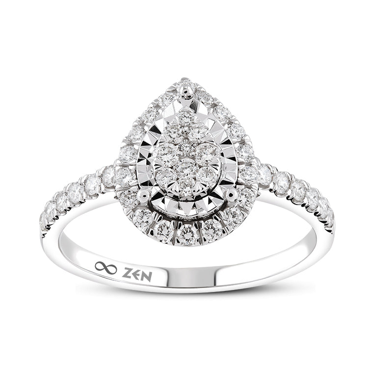 0.42 ct. Design Diamantring