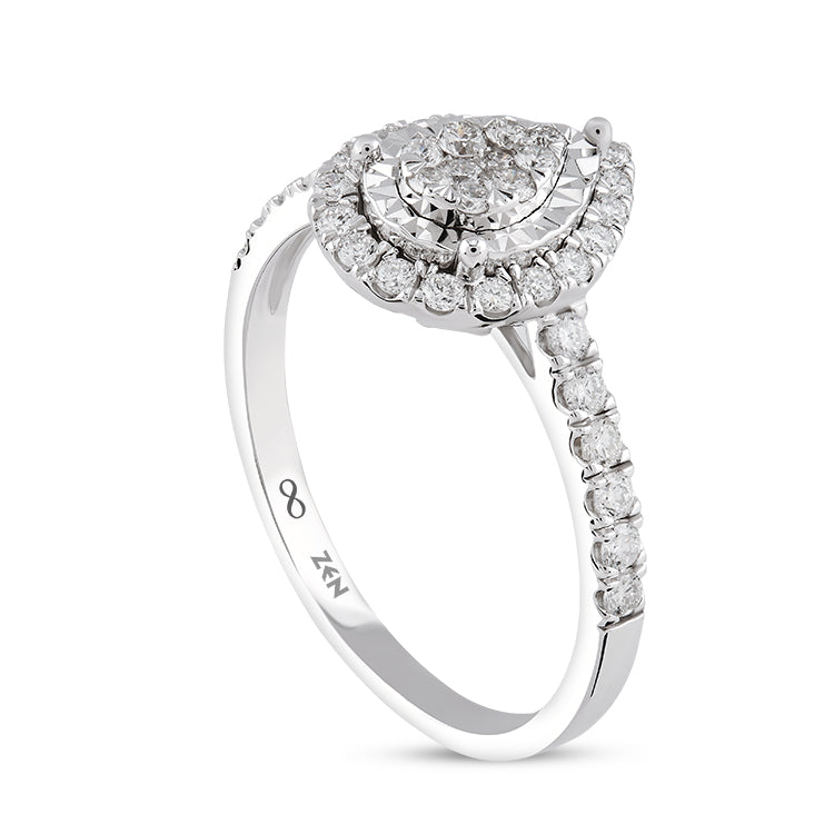 0.42 ct. Design Diamantring