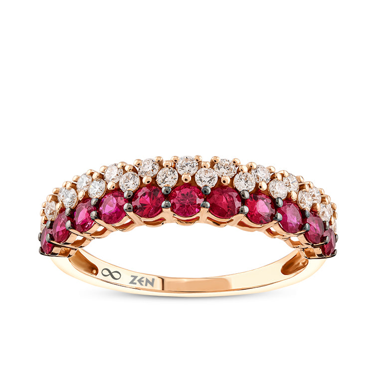 0.93 ct. Rubin Ring