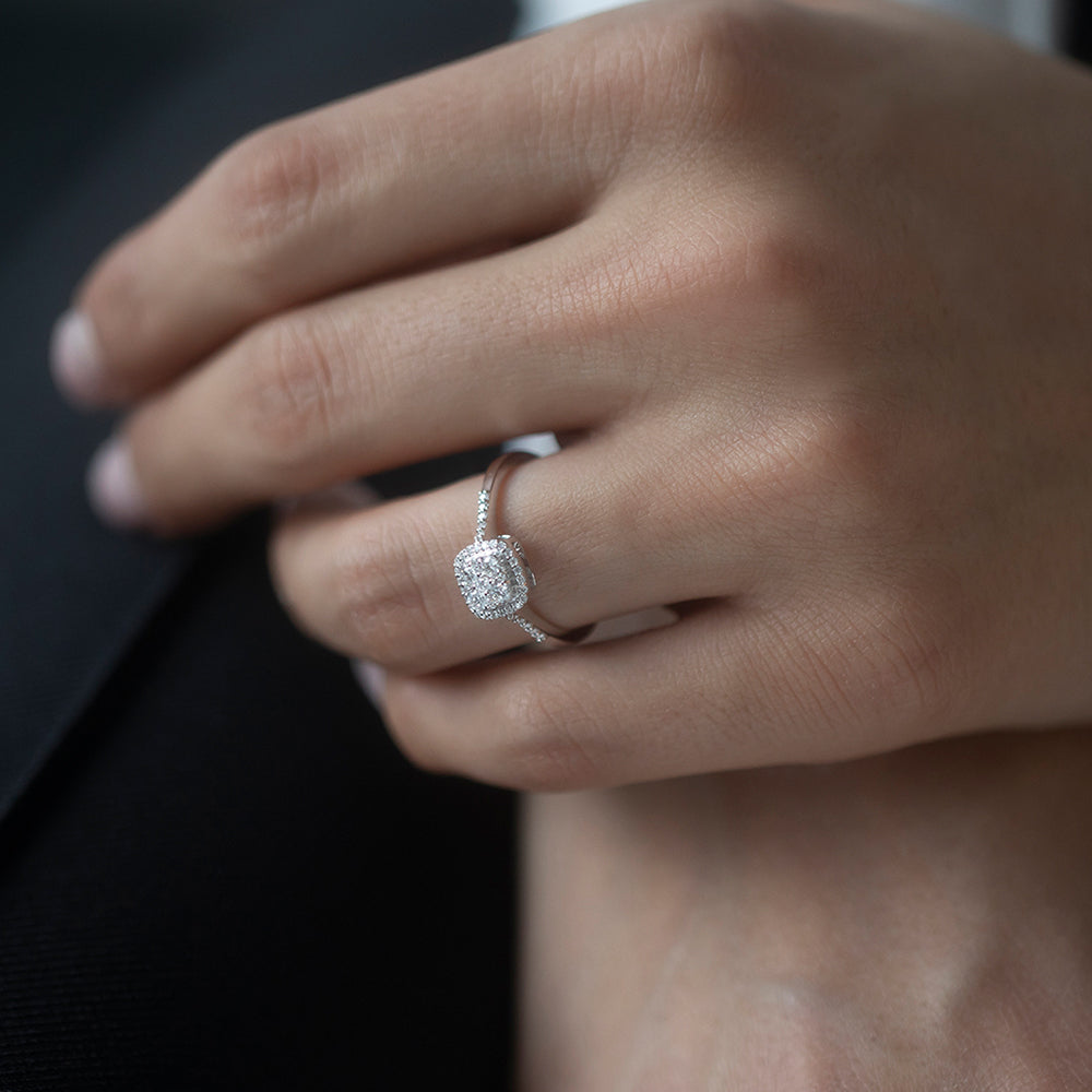 0.21 ct. Harmonie Diamantring