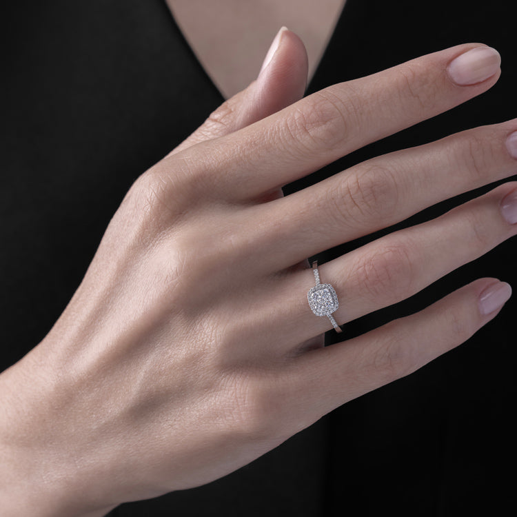 0.28 ct. Harmonie Diamantring