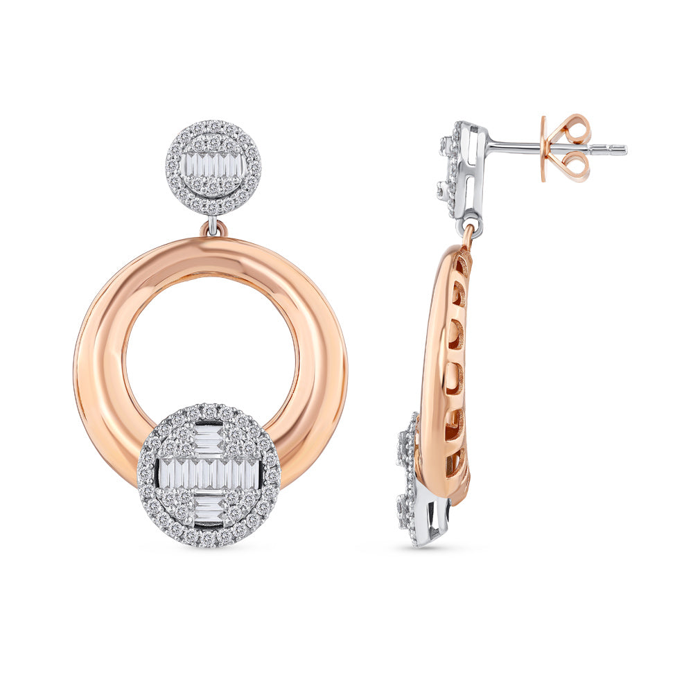 Design Diamant Ohrringe