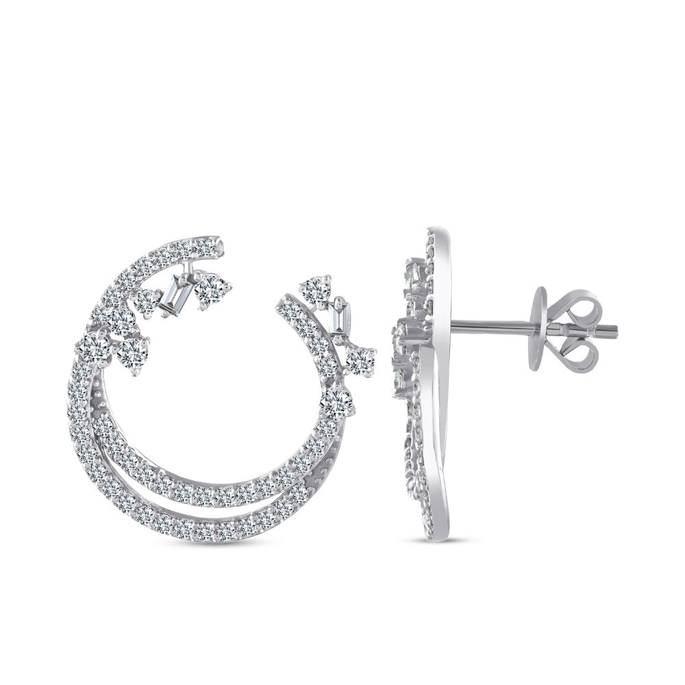 Design Diamant Ohrringe
