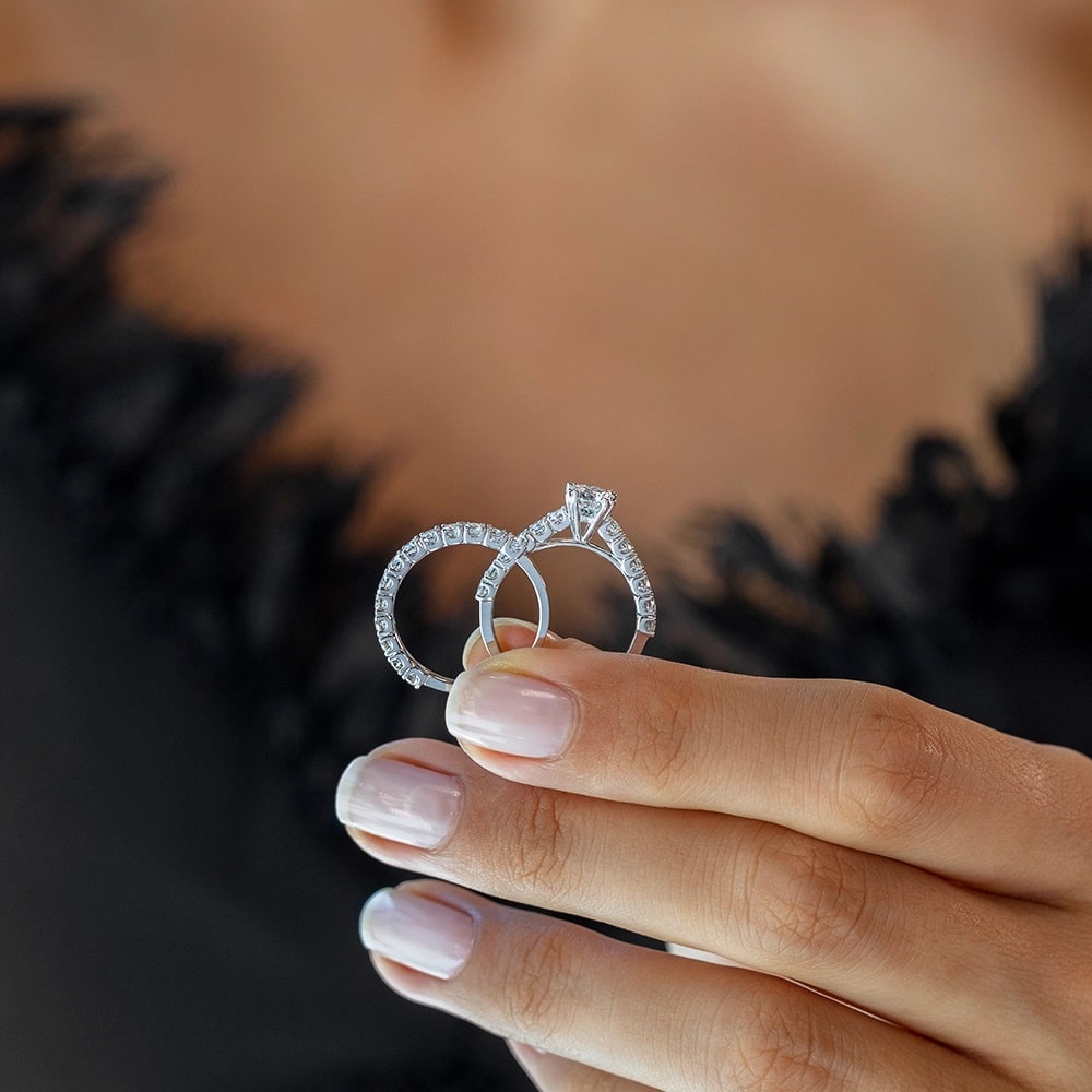 Twins Diamant Verlobungsring