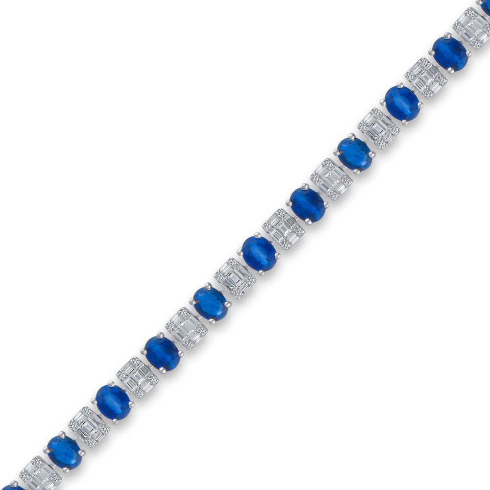 Saphir Armband