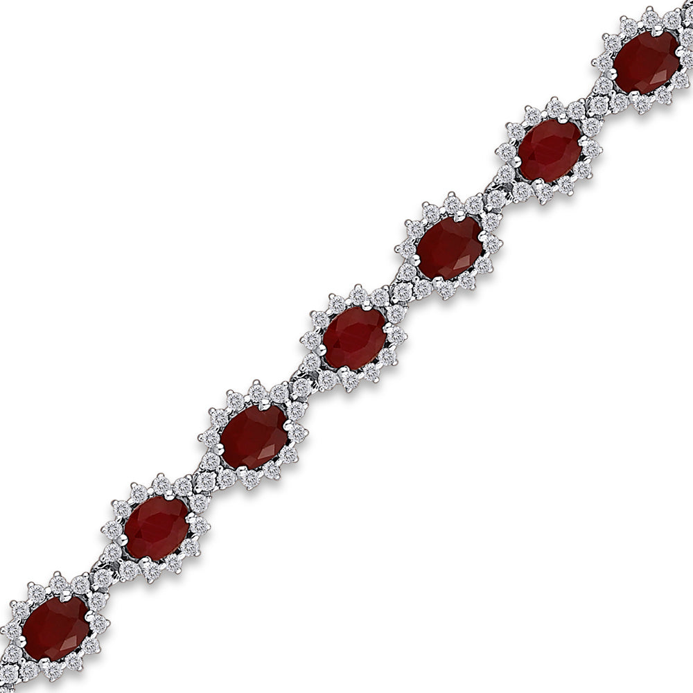 Rubin Armband