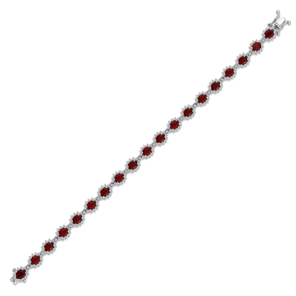 Rubin Armband