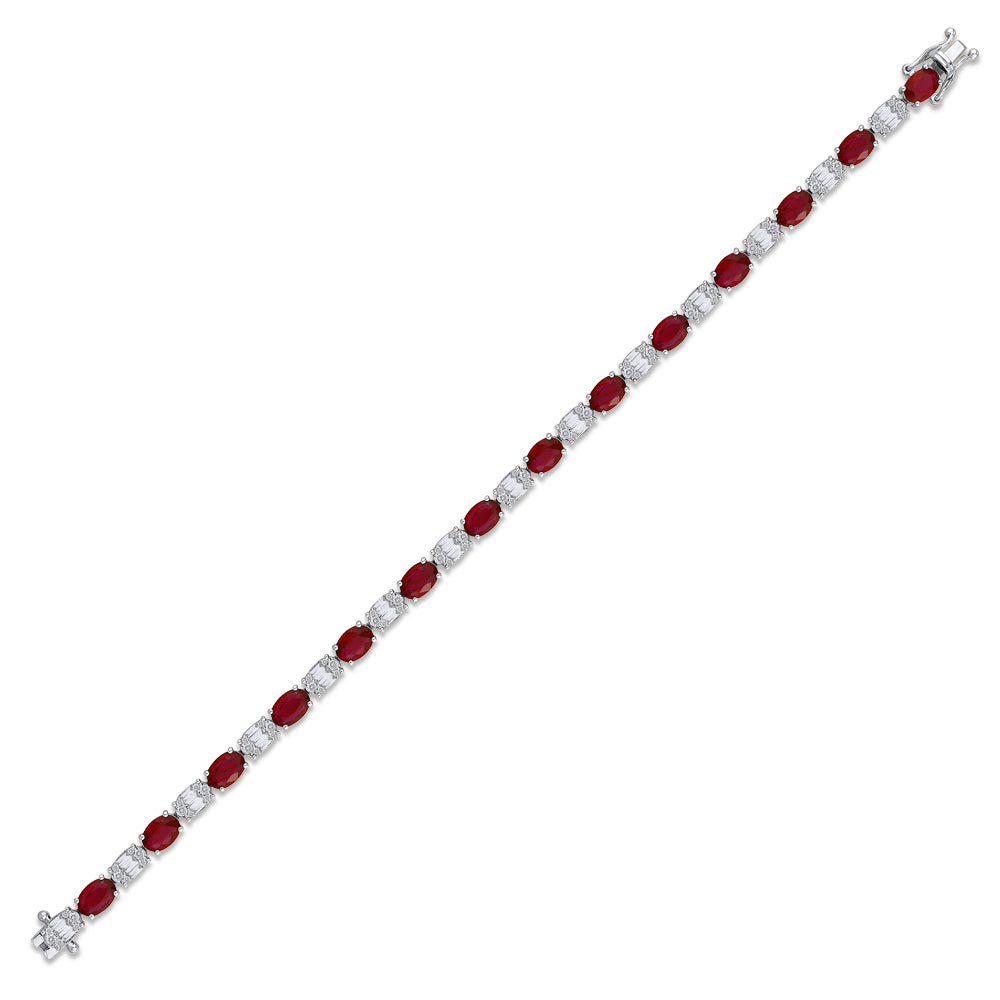 Rubin Armband